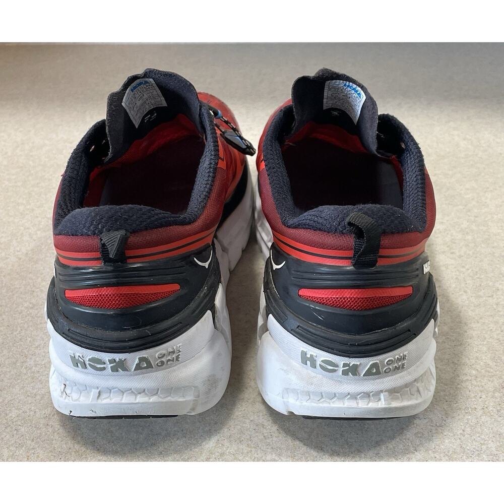 Hoka One One M Conquest Red Running Shoes Men’s Size 8.5 30108-025 - Picture 3 of 11